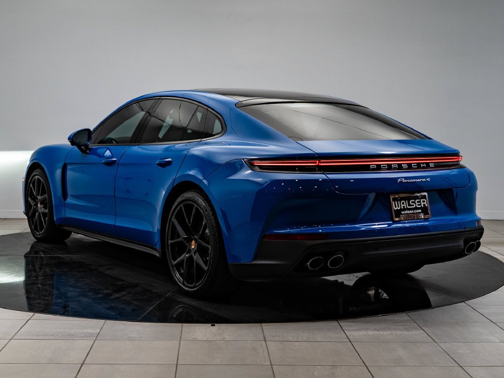 Used 2025 Lugano Blue Porsche 4 image 3