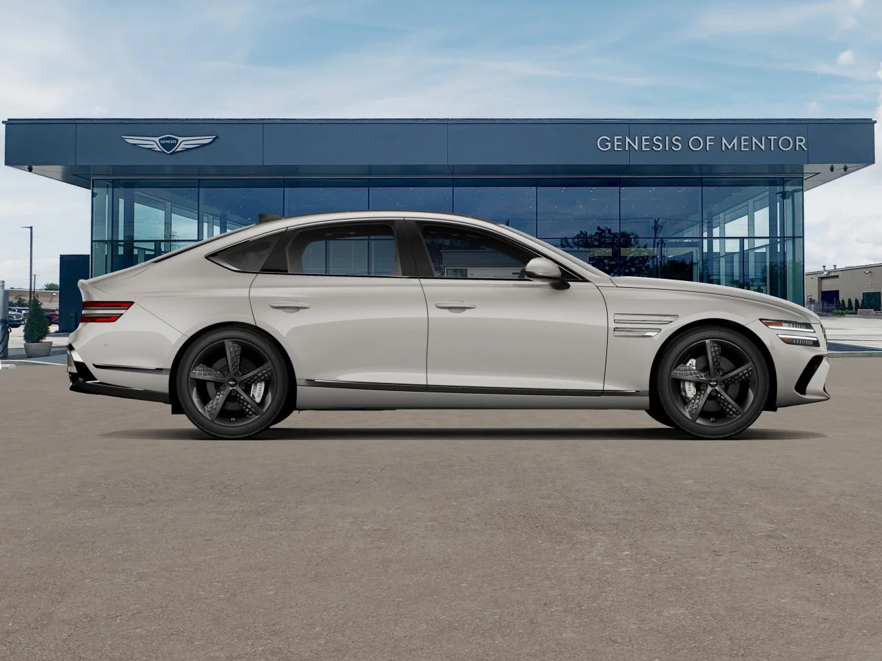 New 2027 Vatna Gray Pearl Genesis 3.5T Sport Prestige image 4