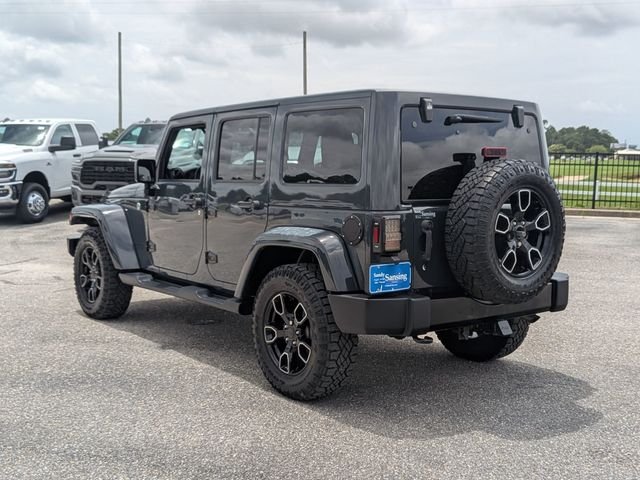Used 2017 Black Jeep Unlimited Sahara image 4