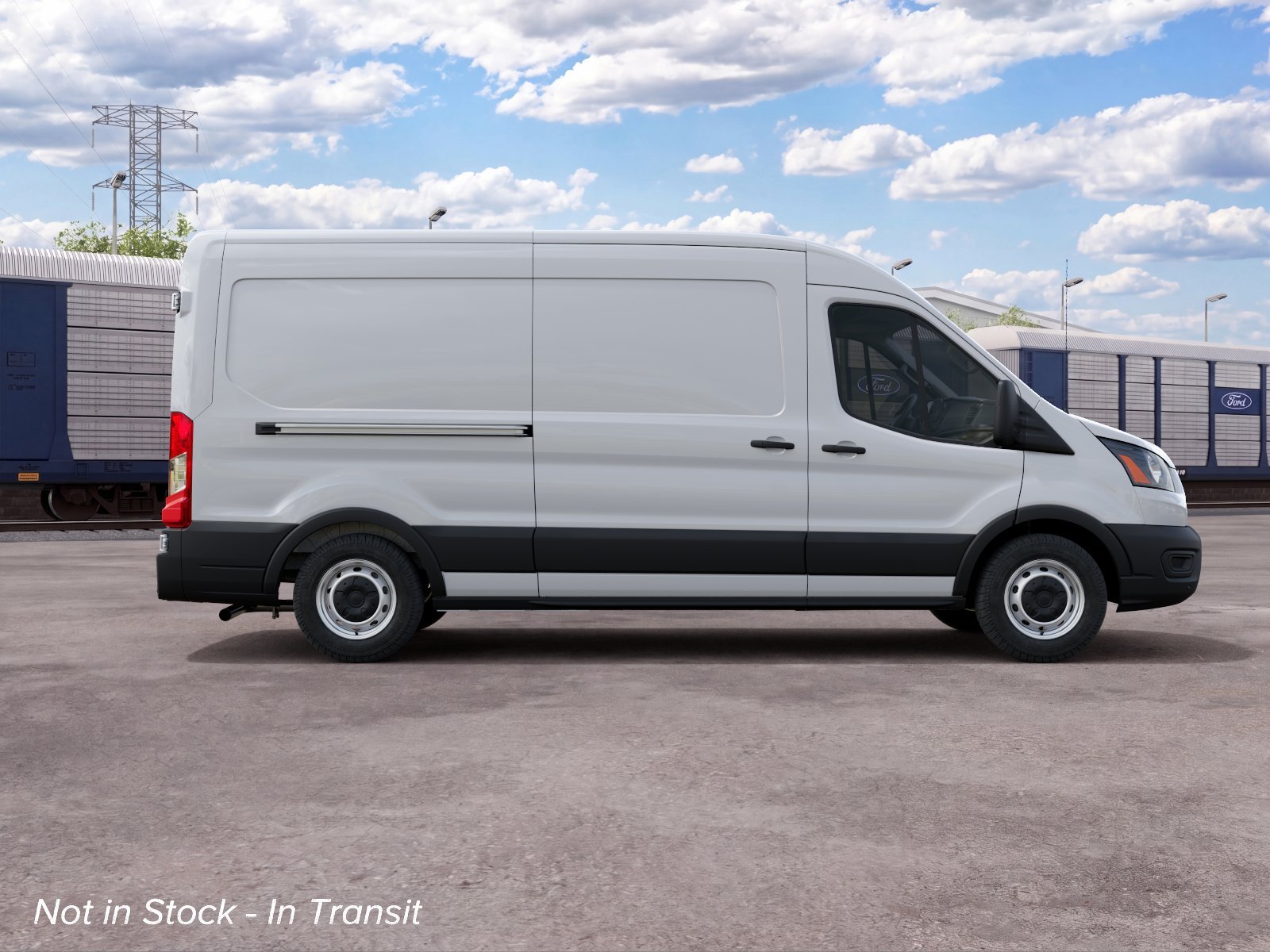 New 2027 Oxford White Ford Cargo Van image 5