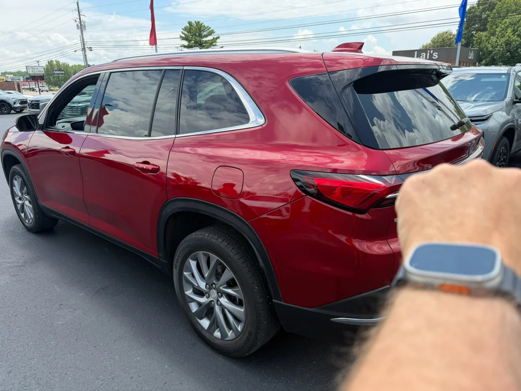 Used 2025 Cherry Red Tintcoat Buick Preferred image 3