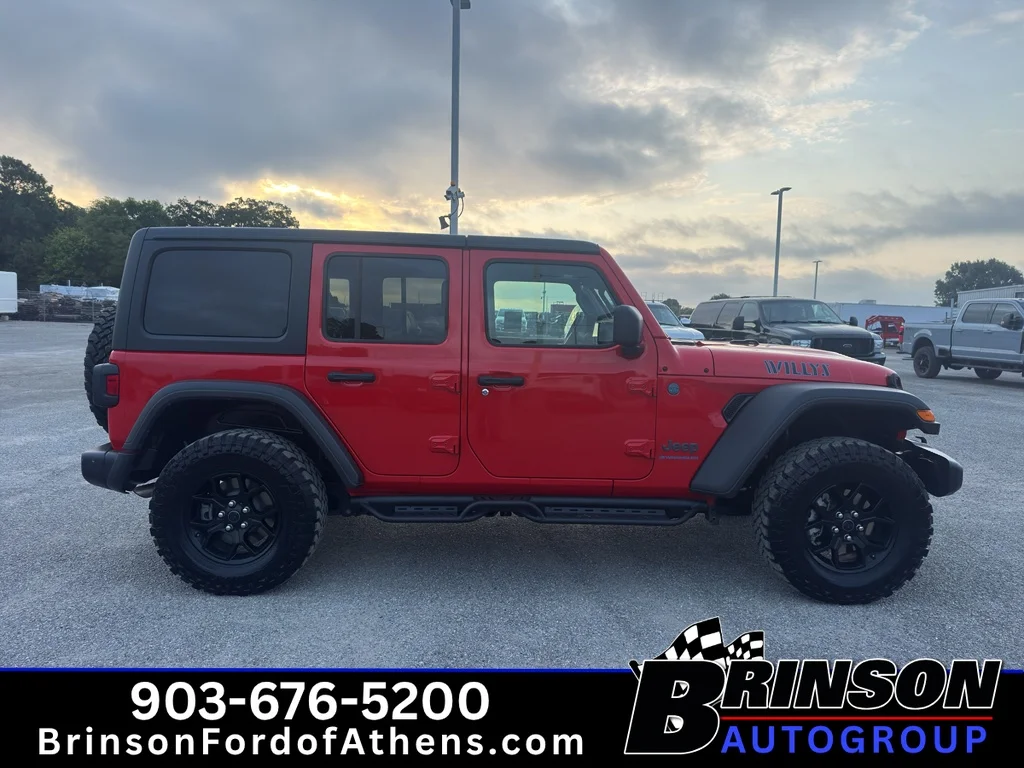Used 2025 Firecracker Red Clearcoat Jeep Willys image 4