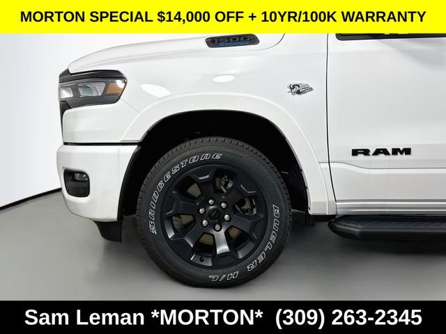 New 2026 Bright White Clear-Coat Exterior Paint Ram Big Horn/Lone Star image 30