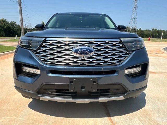 Used 2020 Blue Ford Platinum image 2