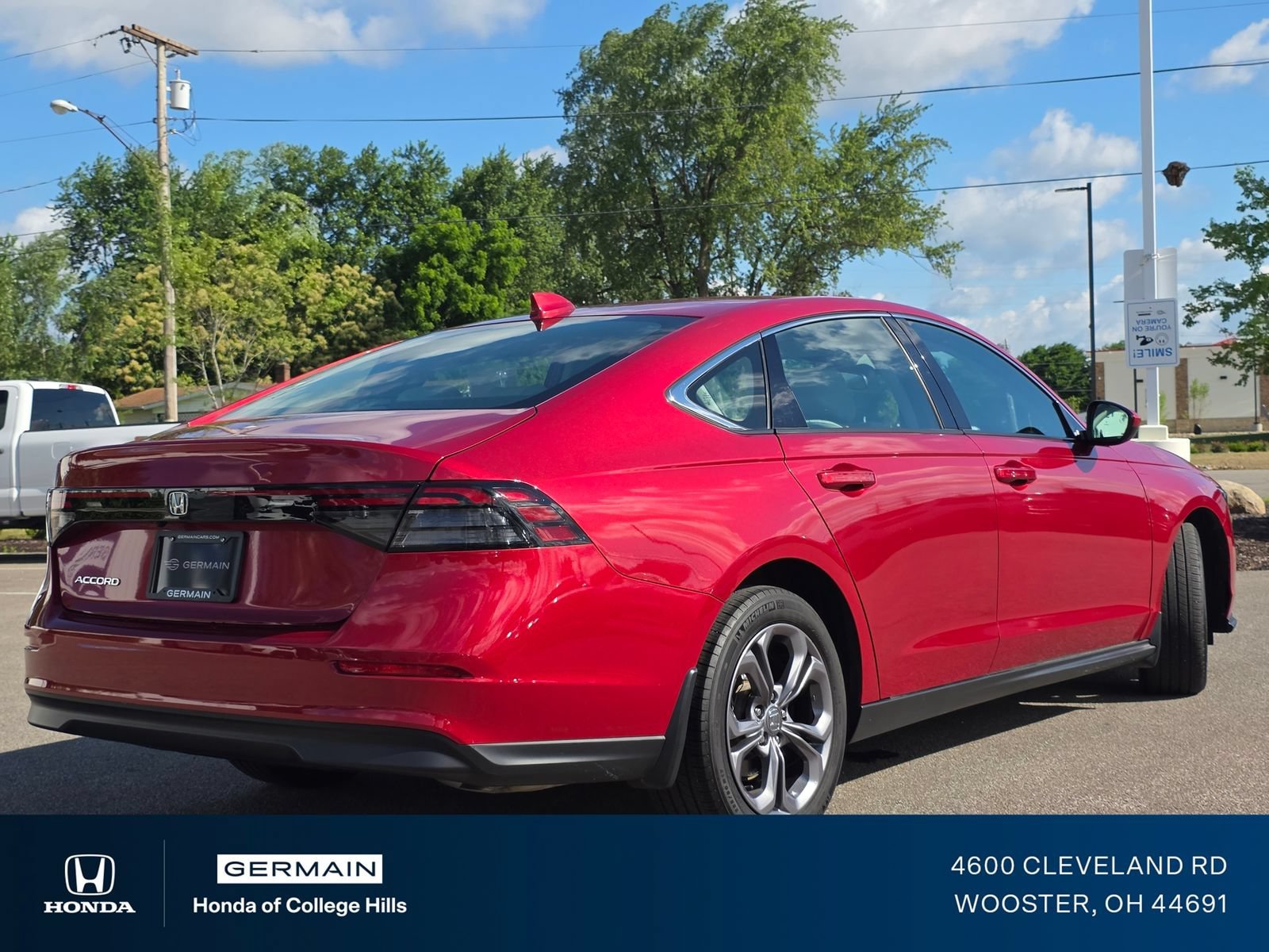 Certified Used 2023 Radiant Red Metallic Honda 1.5T EX image 50