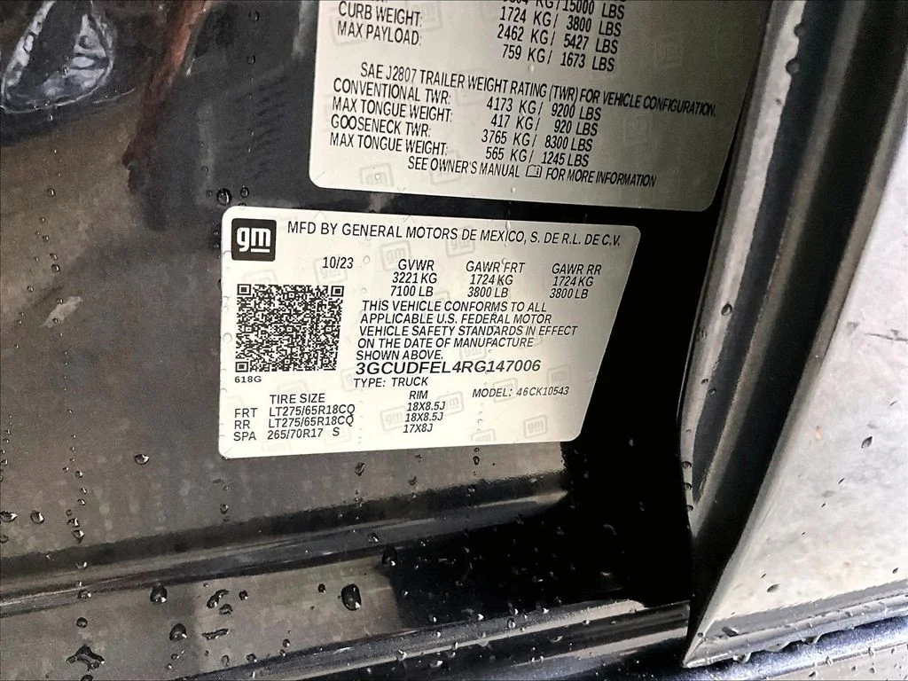 Used 2024 Gray Chevrolet LT Trail Boss image 37