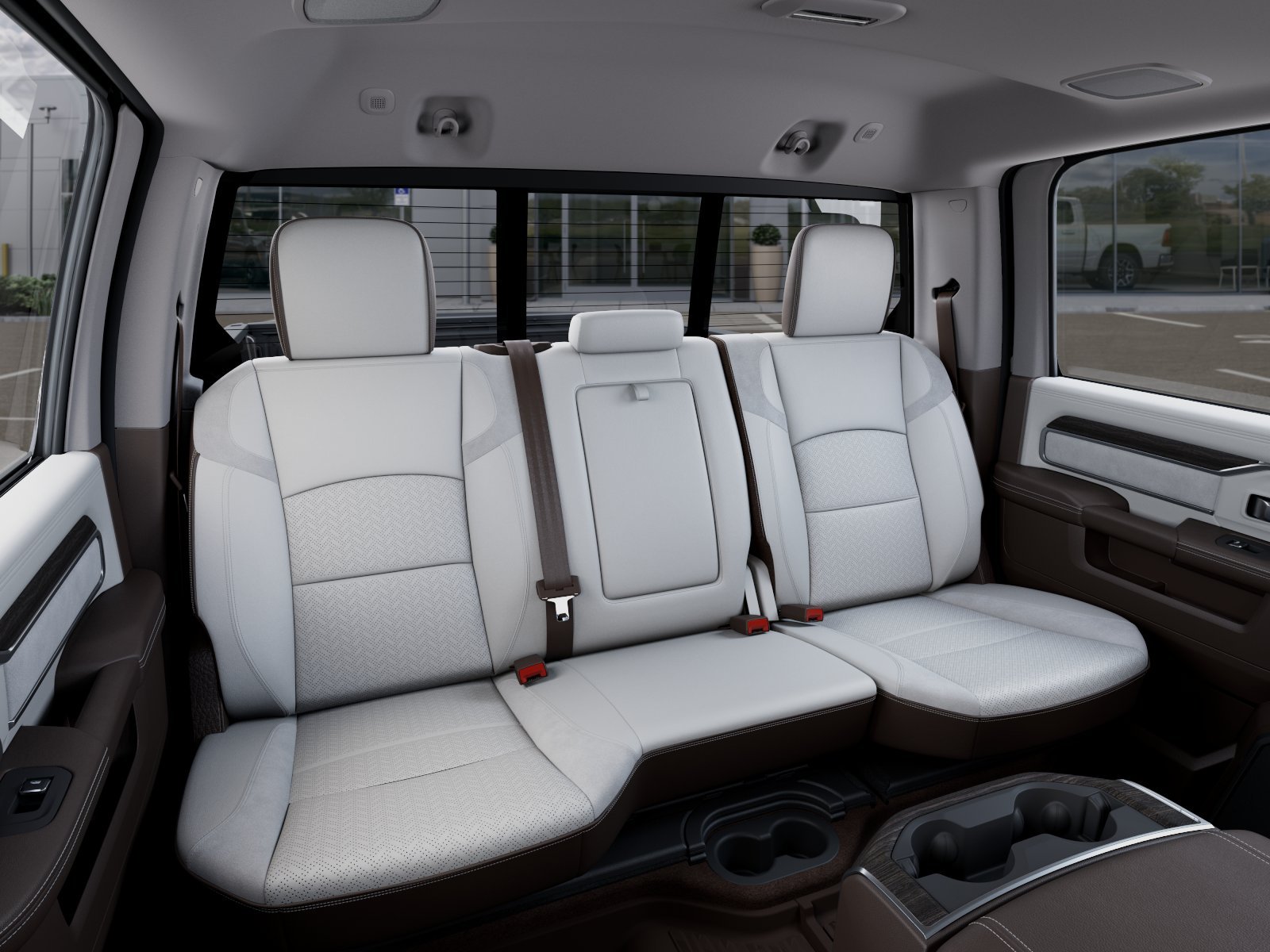 New 2026 Granite Crystal Metallic Clear-Coat Exterior Paint RAM Laramie image 45