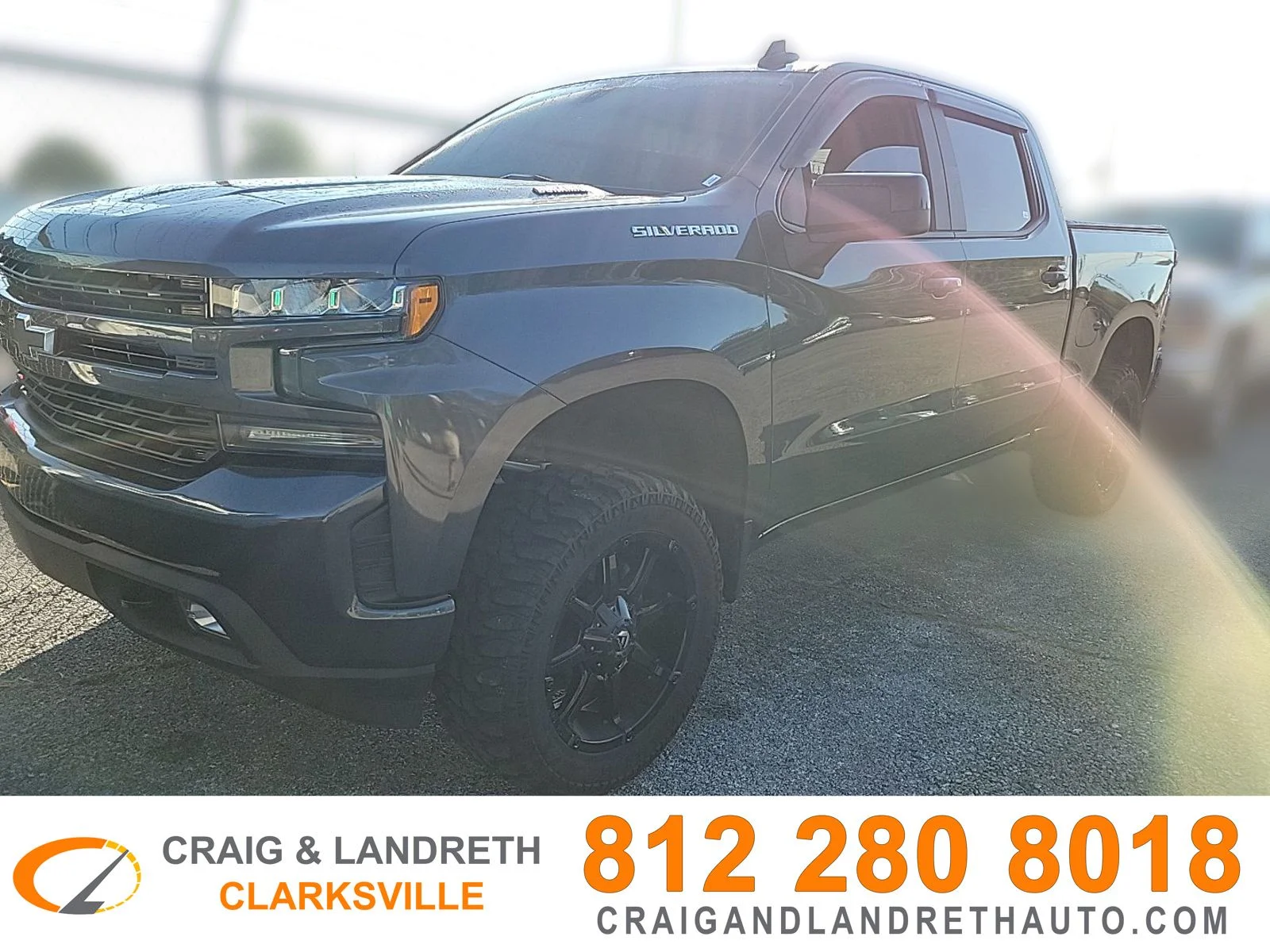 Used 2021 Gray Chevrolet RST image 1