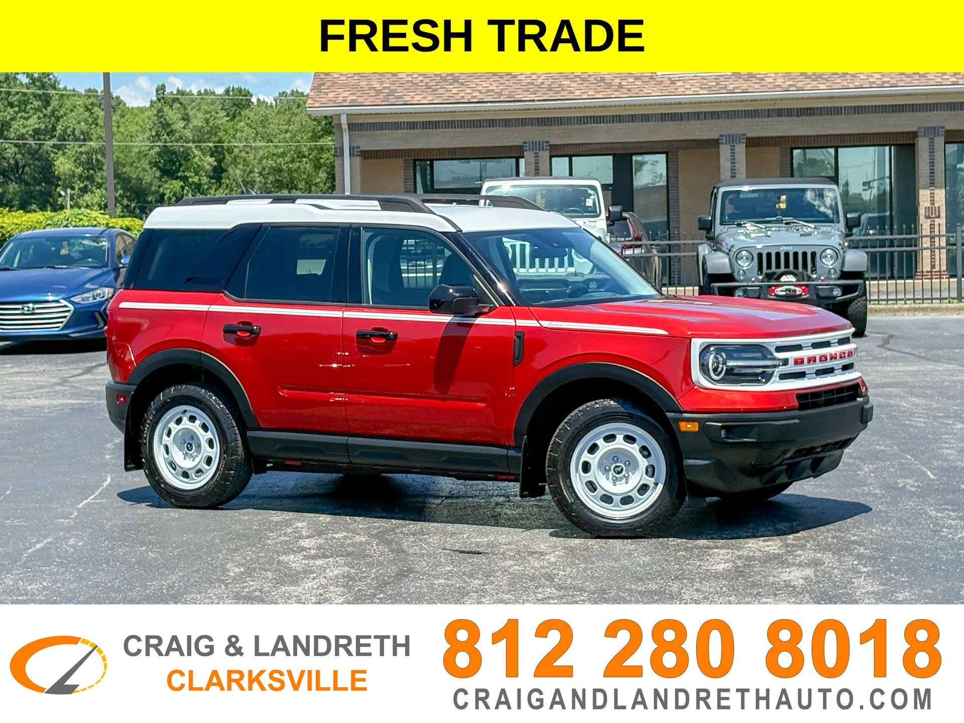 Used 2023 Red Ford Heritage image 1