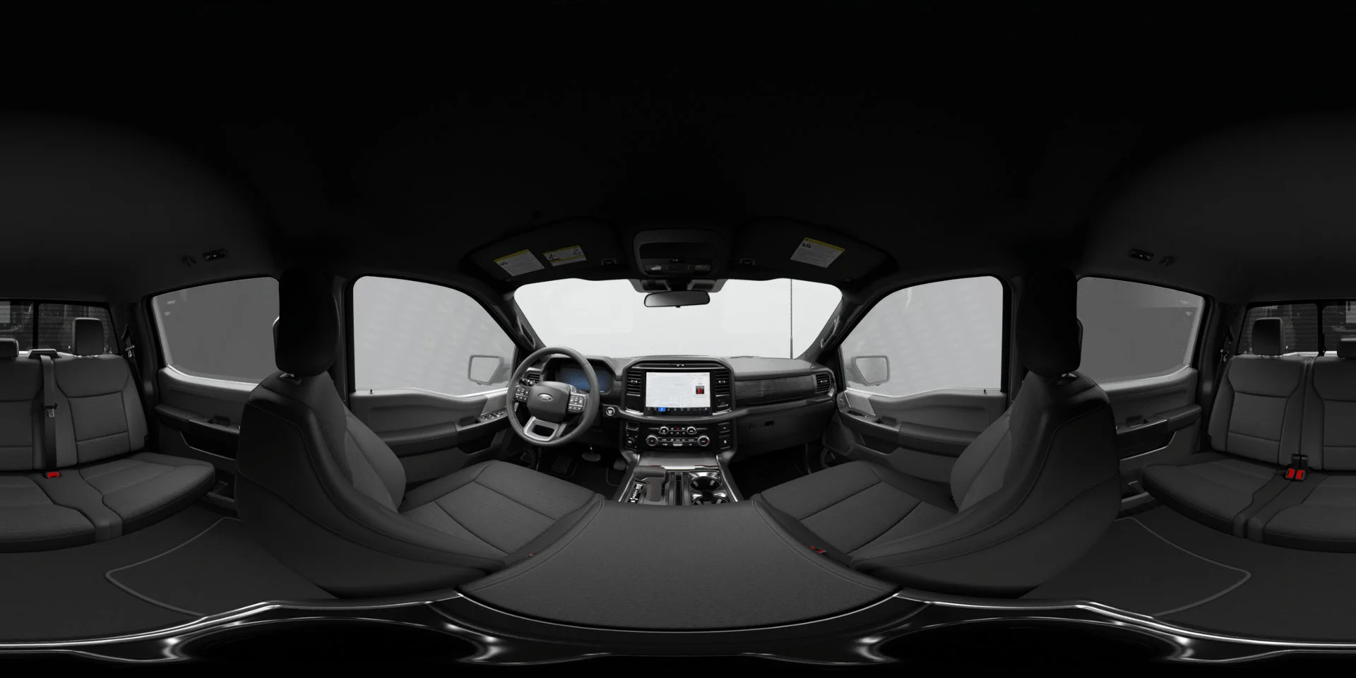New 2026 Agate Black Metallic Ford XLT image 8