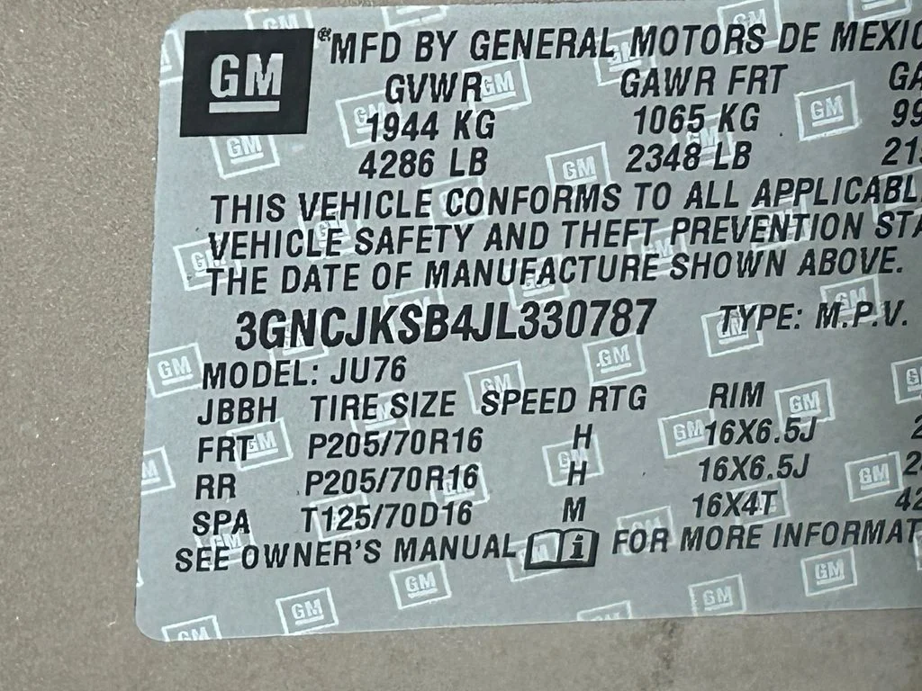 Used 2018 Sandy Ridge Metallic Chevrolet LS image 19