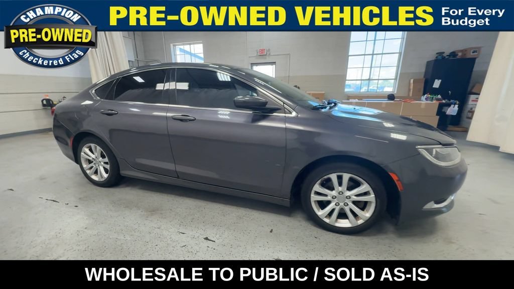 Used 2015 Chrysler 200 Limited with VIN 1C3CCCAB2FN750960 for sale in Royal Oak, MI