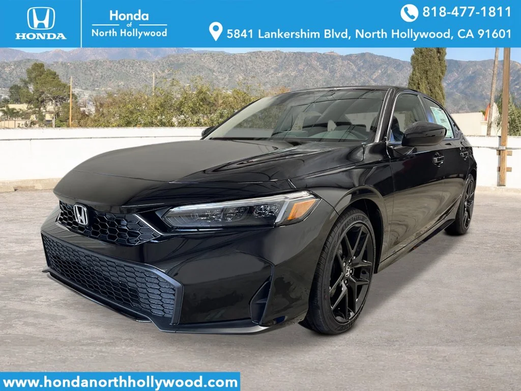 New 2026 Crystal Black Pearl Honda Sport image 1