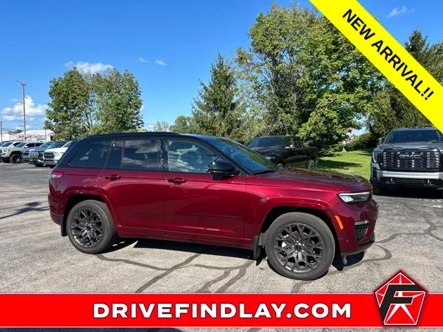 Used 2025 Red Jeep Summit Reserve image 4