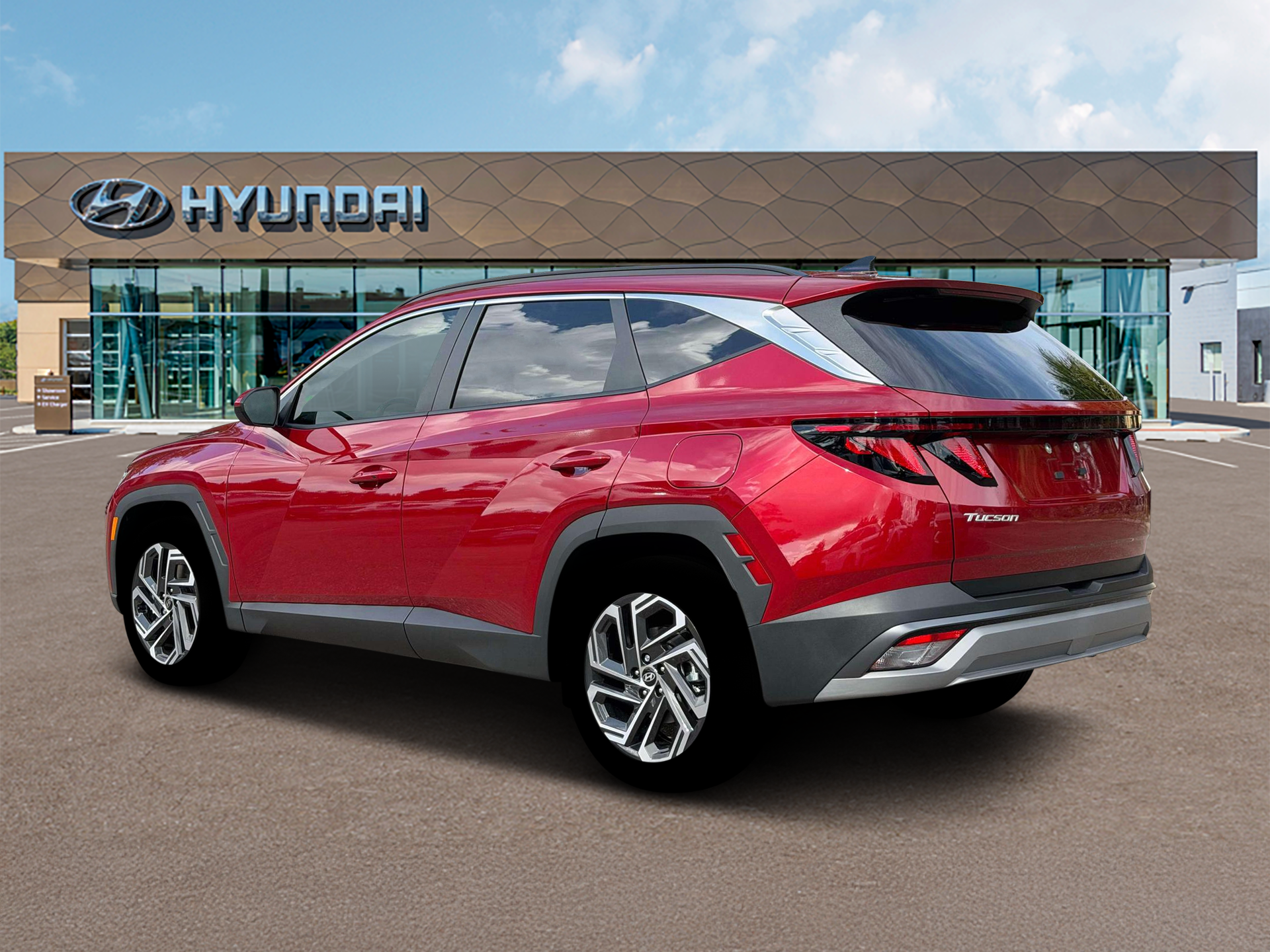 New 2026 Ultimate Red Hyundai SEL Plus FWD image 4