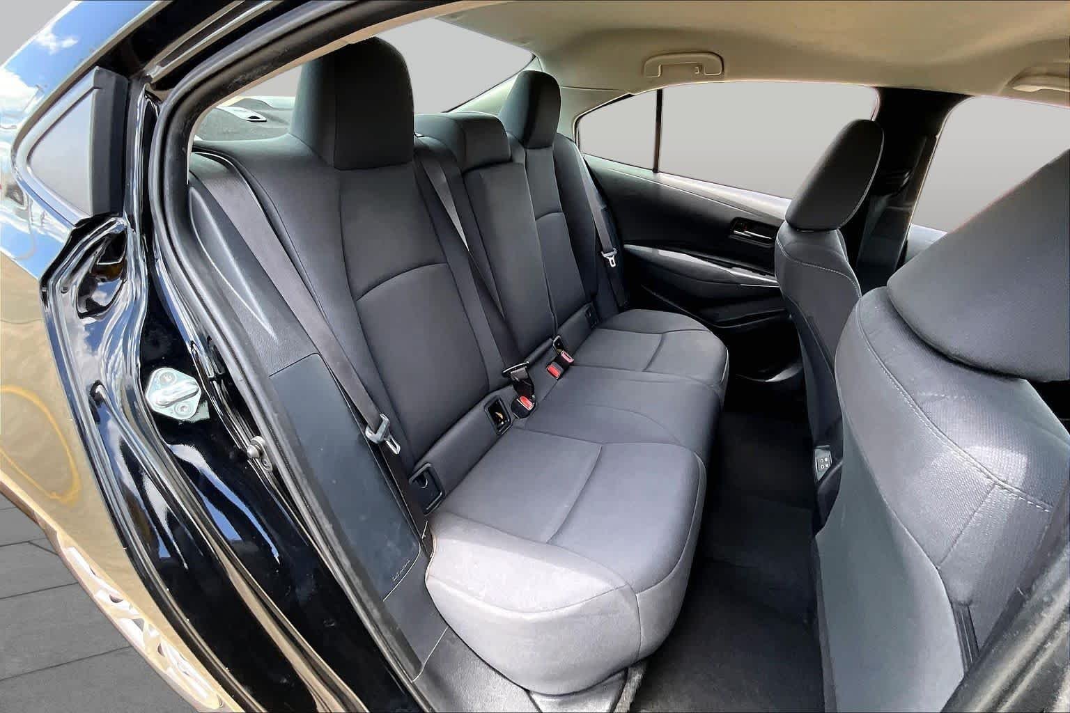Used 2024 Midnight Black Metallic Toyota LE image 19