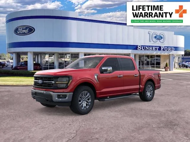 New 2026 Ruby Red Metallic Tinted Clearcoat Ford XLT image 1