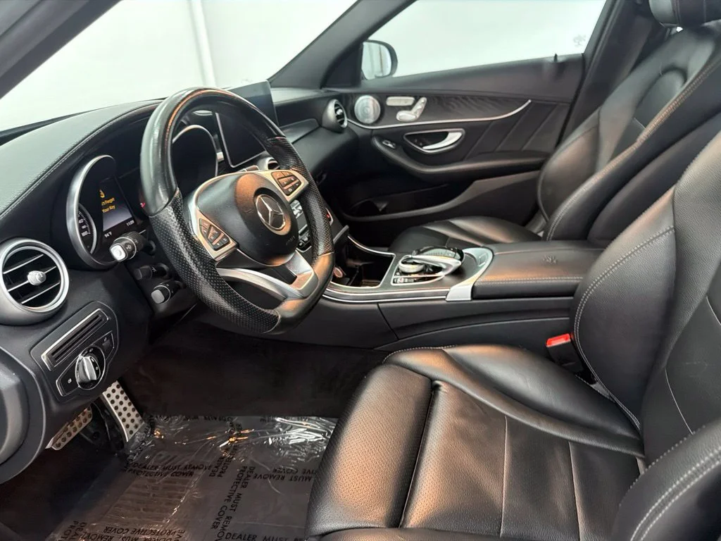 Used 2015 Black Mercedes-Benz C 400 image 12