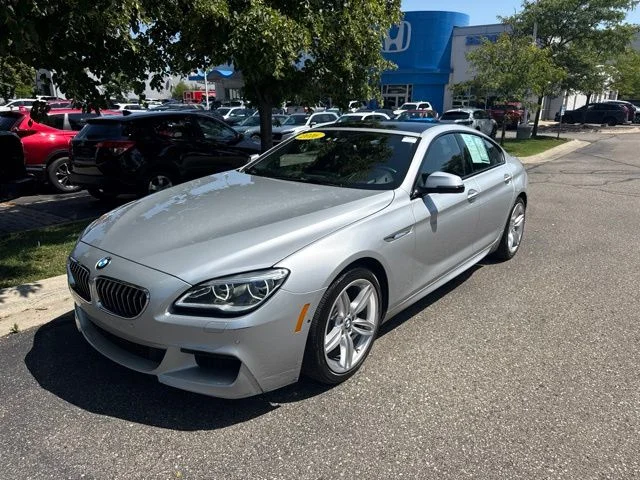 Used 2016 Silver BMW 640i xDrive Gran Coupe image 1