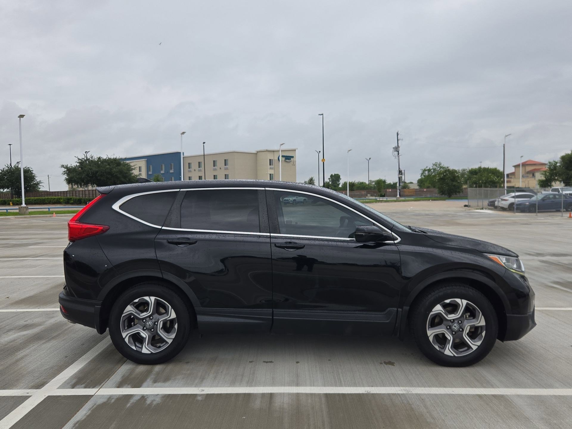 Used 2017 Crystal Black Pearl Honda EX image 2