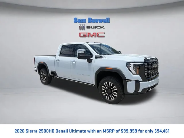 2026 GMC Sierra 2500 HD Denali Ultimate