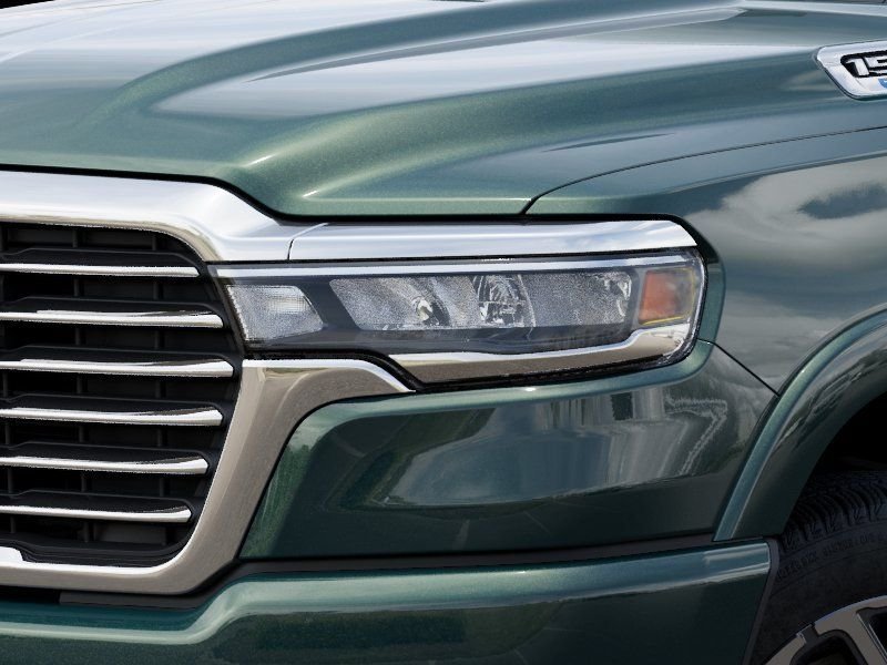New 2026 Serrano-Green Metallic Exterior Paint RAM Laramie image 10