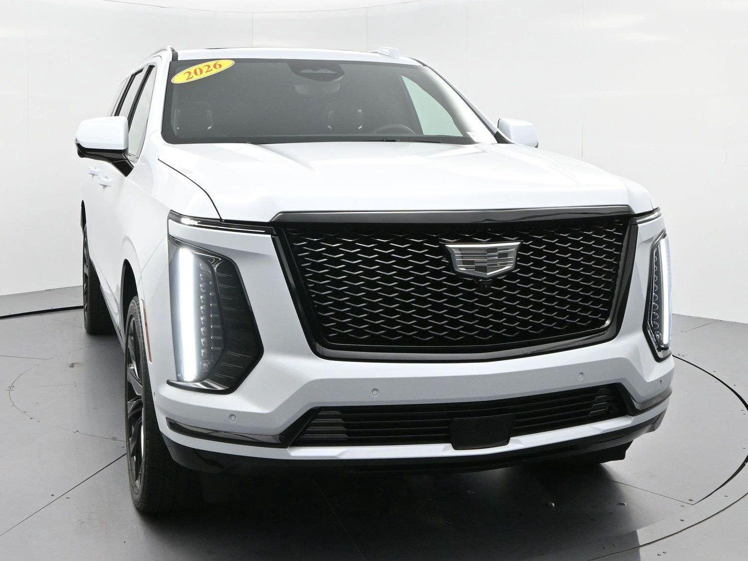 Used 2026 Vibrant White Tricoat Cadillac Platinum Sport image 2