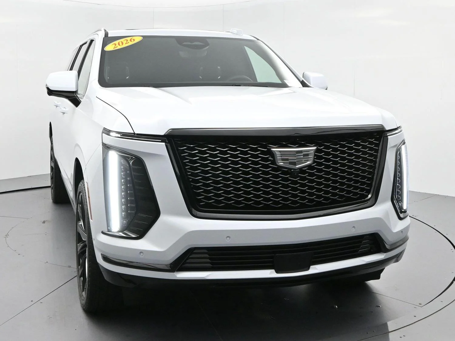 Used 2026 Vibrant White Tricoat Cadillac Platinum Sport image 2