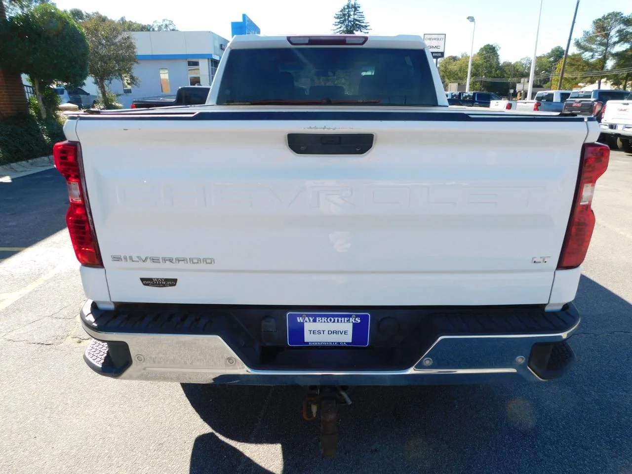 Used 2022 White Chevrolet 4WD CREW CAB 147 in LT W/1L image 7