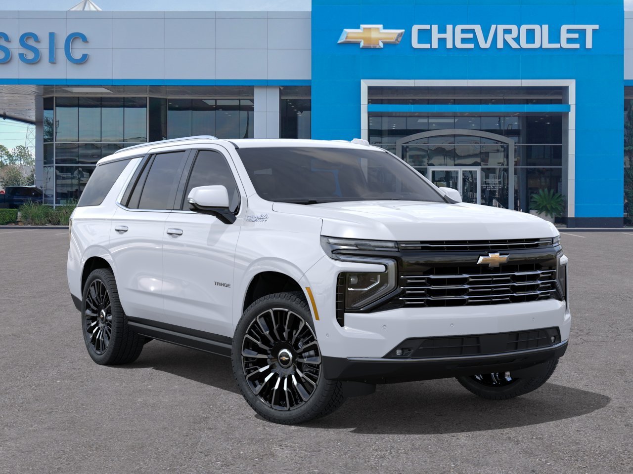 2026 Chevrolet Tahoe High Country White at Classic Elite Chevrolet Hwy 6