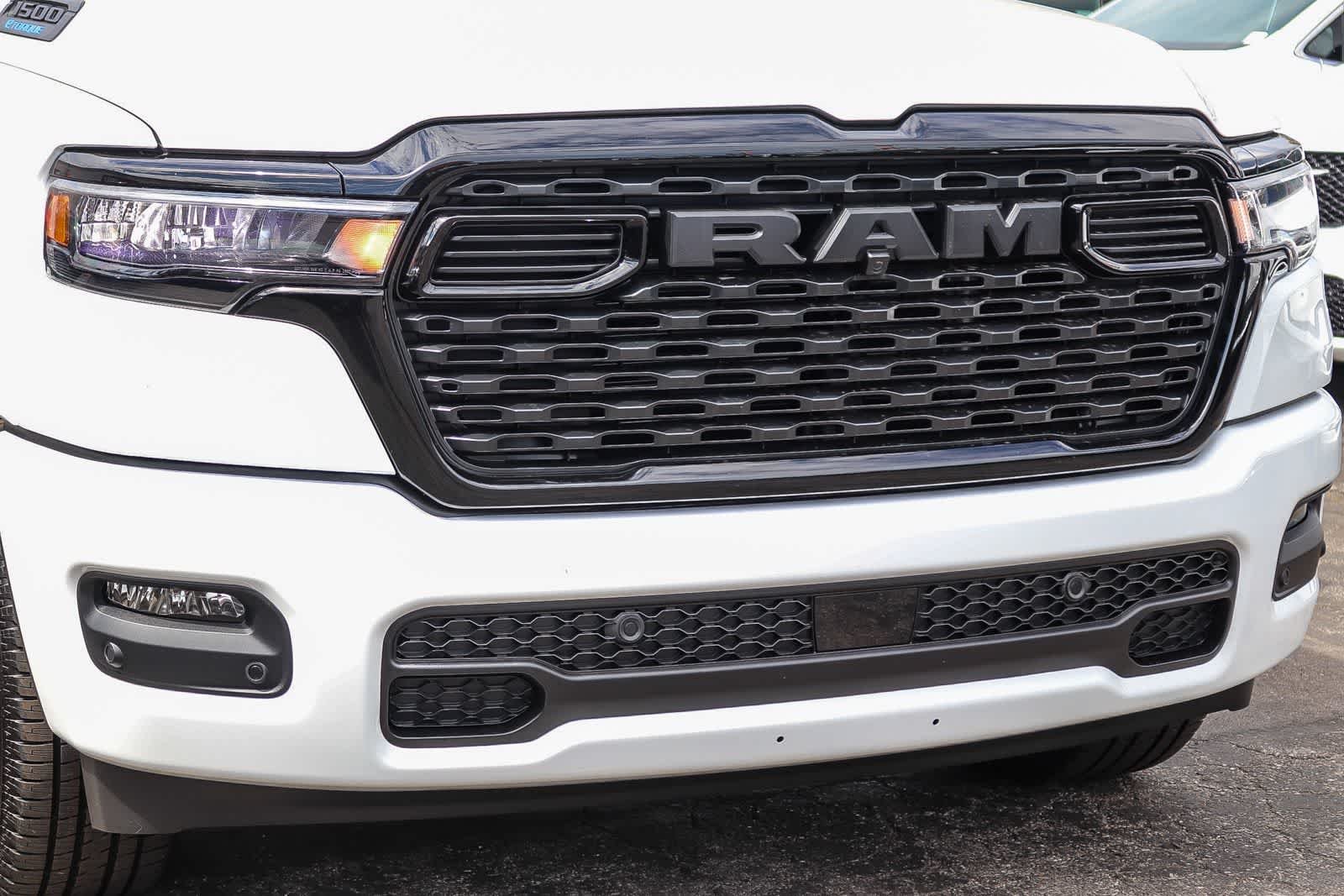 New 2026 Bright White Clear-Coat Exterior Paint RAM Big Horn image 9