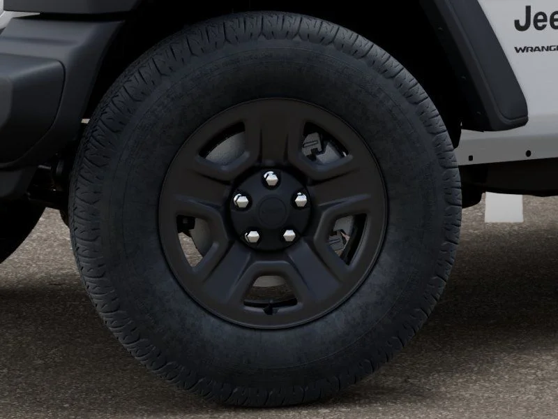 New 2026 Bright White Clear-Coat Exterior Paint Jeep Sport image 9