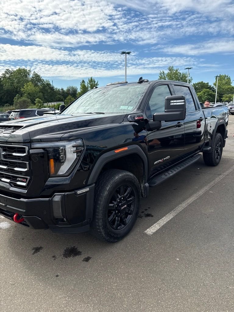 Used 2024 Black GMC AT4 image 2