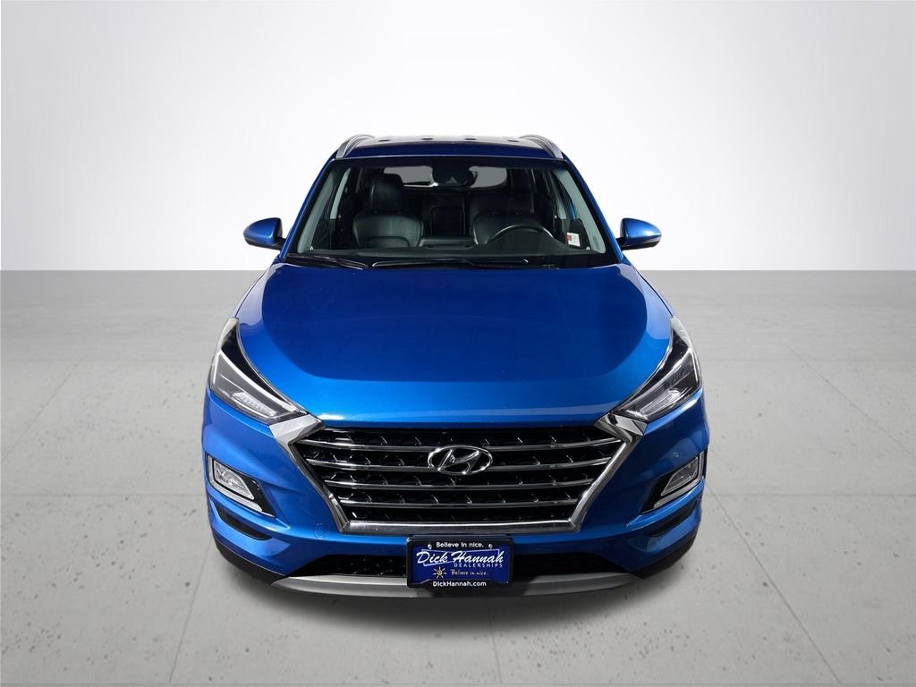 Used 2020 Aqua Blue Hyundai Limited image 3