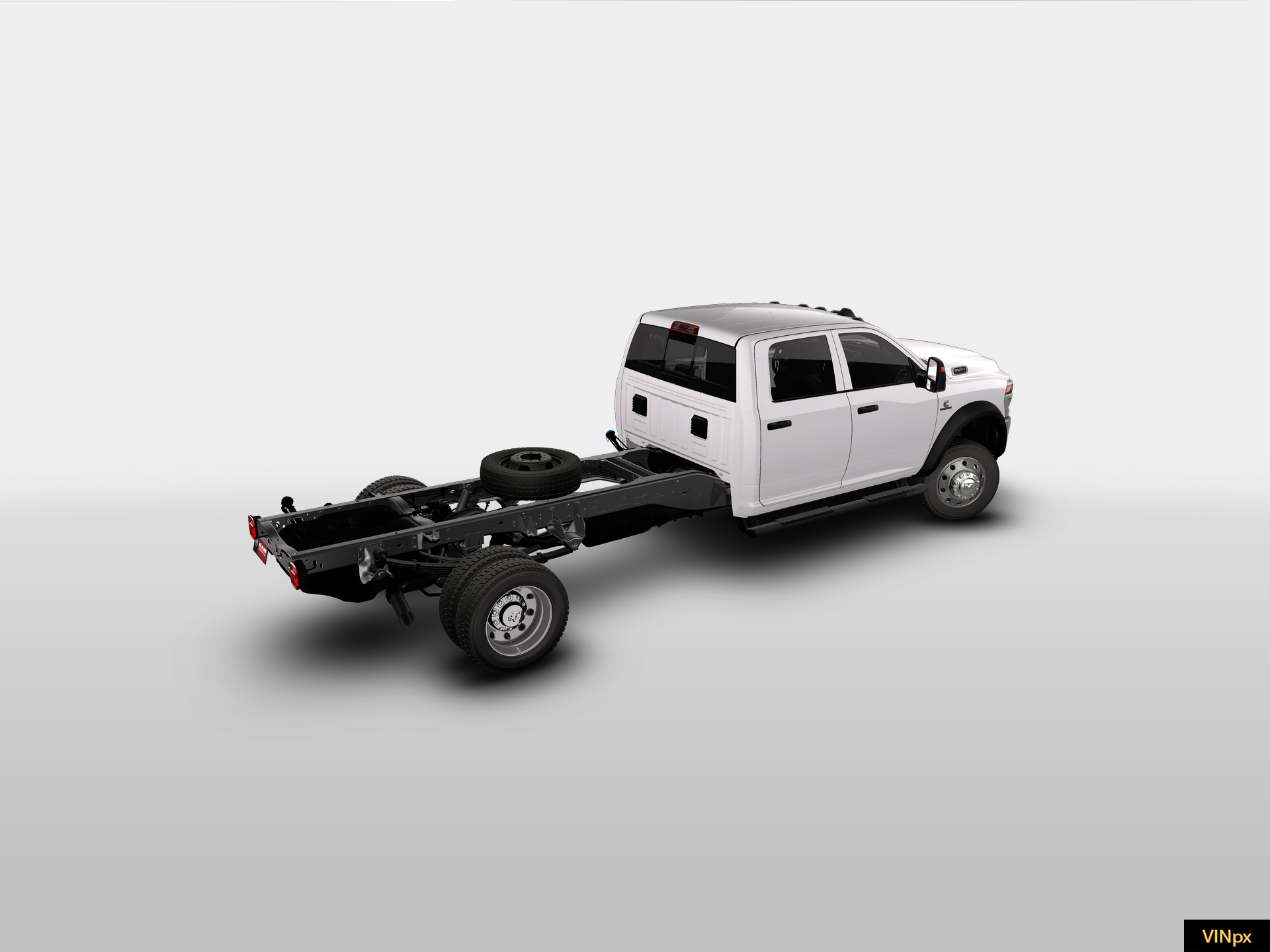 New 2026 Bright White Clear-Coat Exterior Paint RAM TRADESMAN image 7