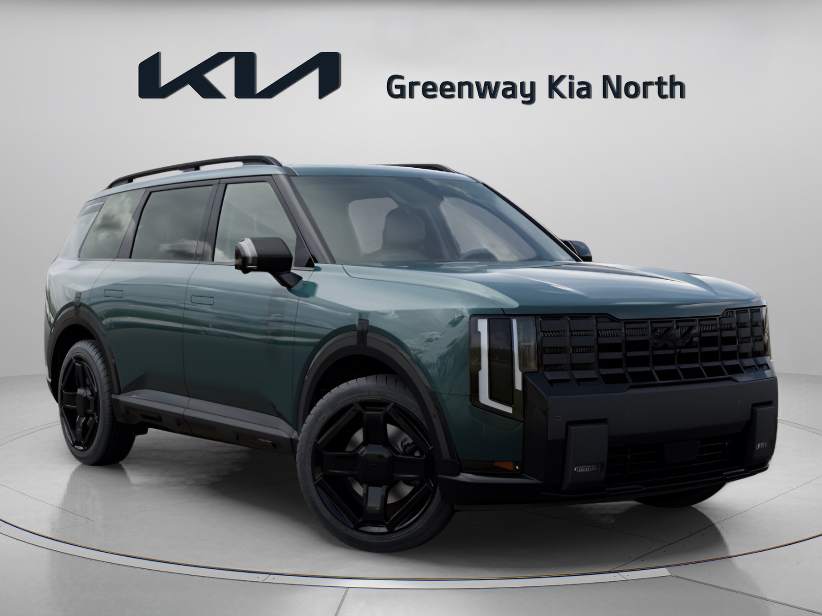 New 2027 Black Jade Green Kia X-Line SX-Prestige image 1