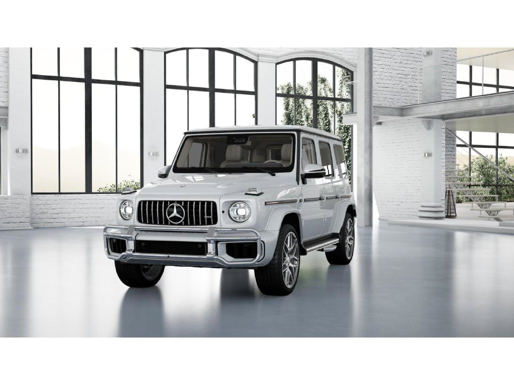 New 2027 MANUFAKTUR Moonlight White Metallic Mercedes-Benz AMG® G 63 SUV image 41