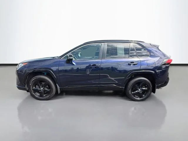 Used 2021 Blue Toyota XSE image 4
