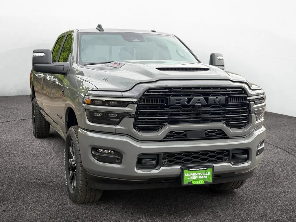 New 2026 Ceramic Gray Clear-Coat Exterior Paint RAM Laramie image 7