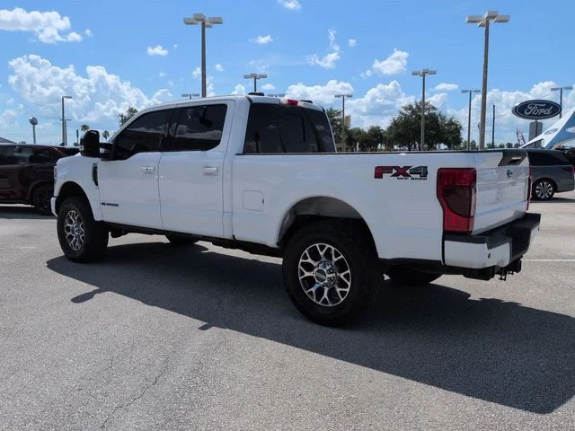 Used 2022 Oxford White Ford Lariat image 6