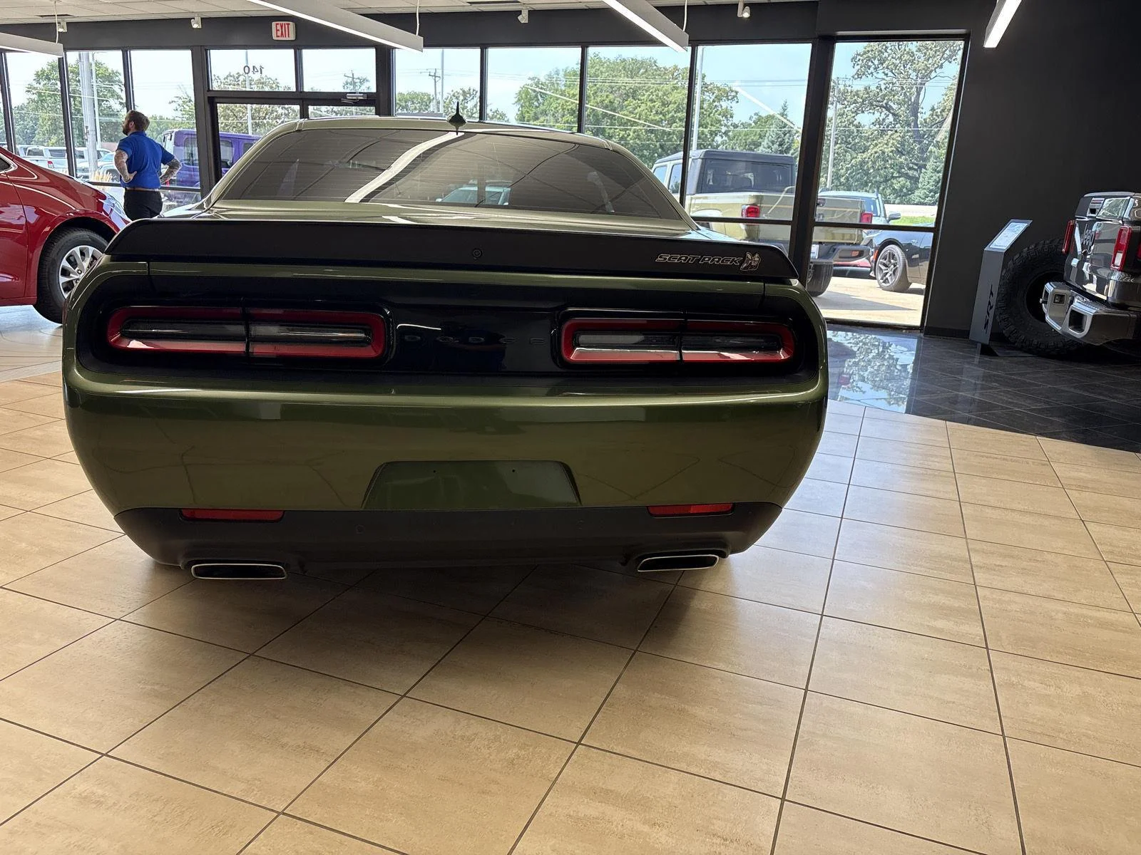 Used 2023 F8 Green Dodge R/T Scat Pack Widebody image 6