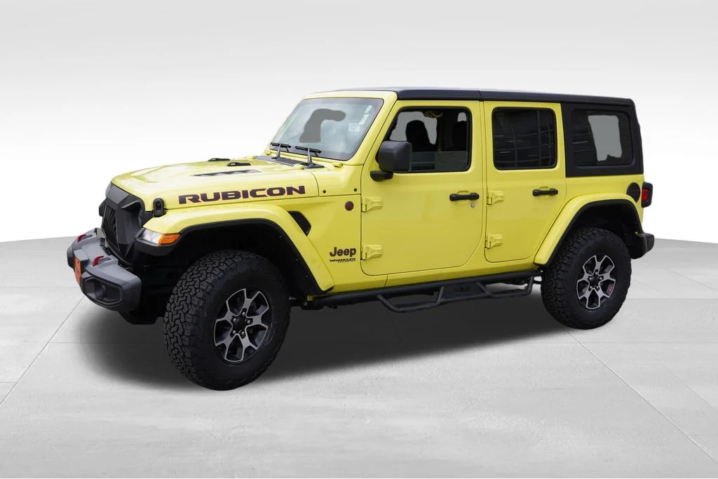 Used 2022 High Velocity Clearcoat Jeep Unlimited Rubicon image 10