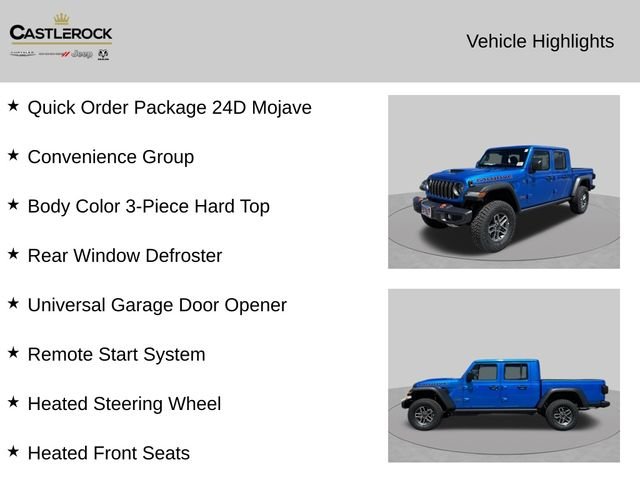 New 2026 Hydro Blue Pearl-Coat Exterior Paint Jeep Mojave image 4