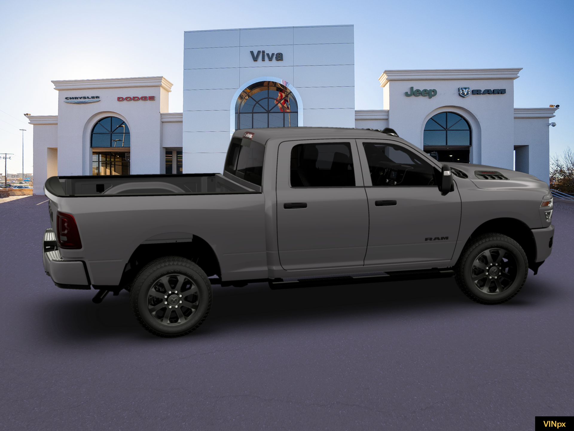New 2026 Ceramic Gray Clear-Coat Exterior Paint RAM  image 27