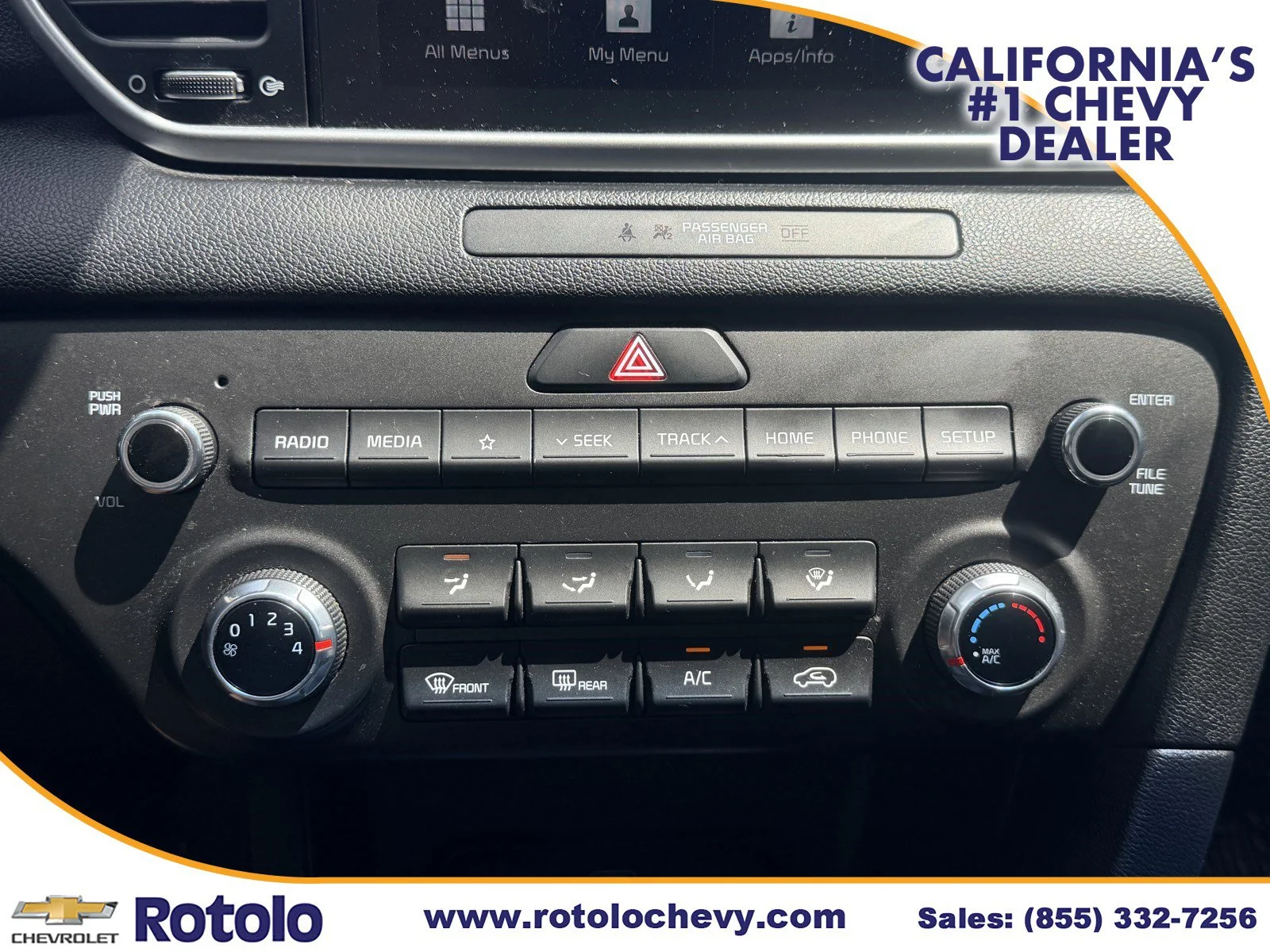 Used 2021 Pacific Blue Kia LX image 20