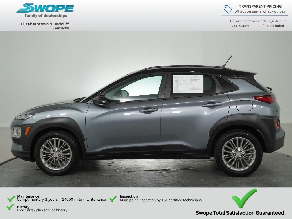 Used 2019 Sonic Silver w/Black Roof Hyundai SEL image 7