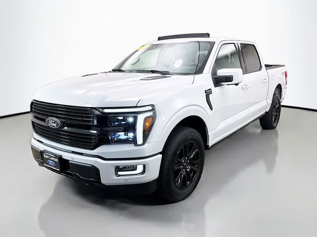 Used 2025 White Metallic Ford Platinum image 3