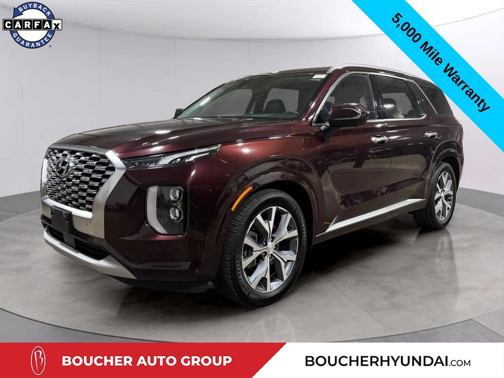 Certified Used 2021 Sierra Burgundy Hyundai Limited image 7