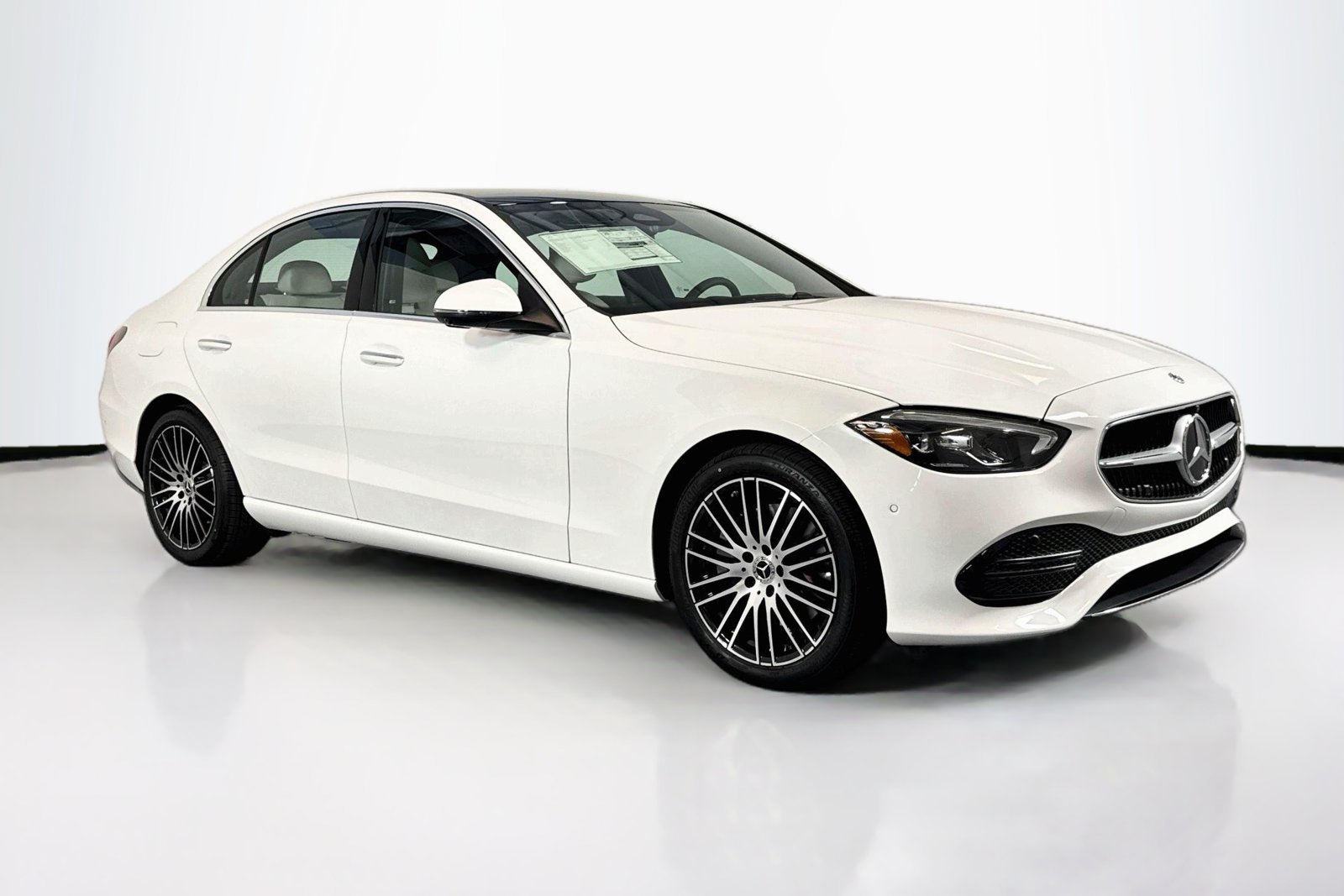 New 2026 Polar White Mercedes-Benz C 300 image 3