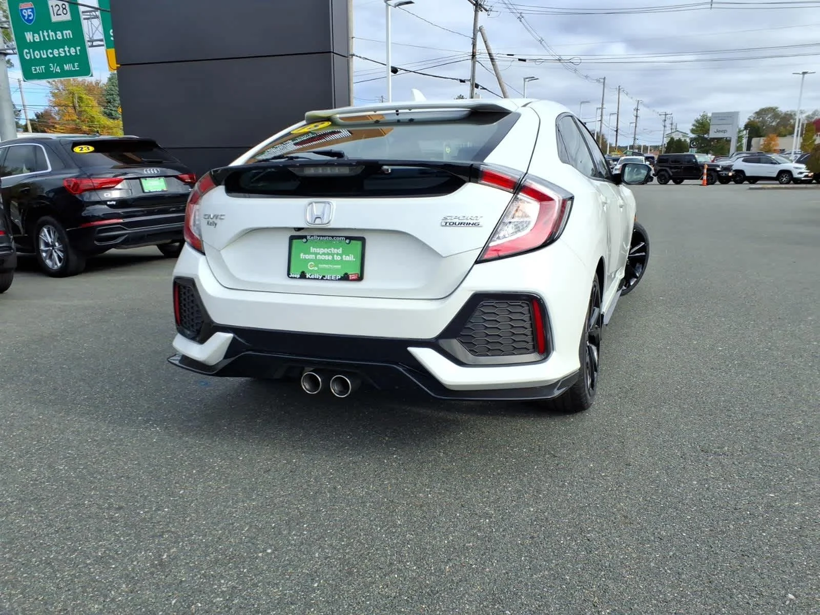 Certified Used 2018 White Orchid Pearl Honda Sport Touring image 8